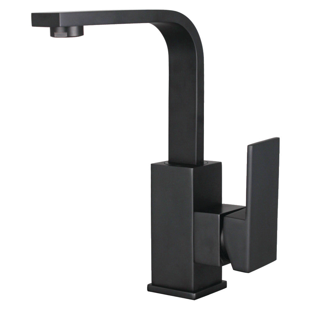 Claremont Single-Hole Bathroom Faucet in Matte Black