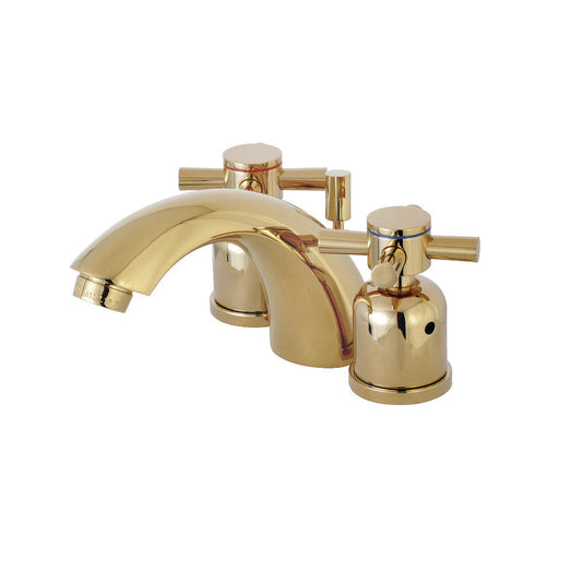 Concord Mini-Widespread Bathroom Faucet in Polished Brass