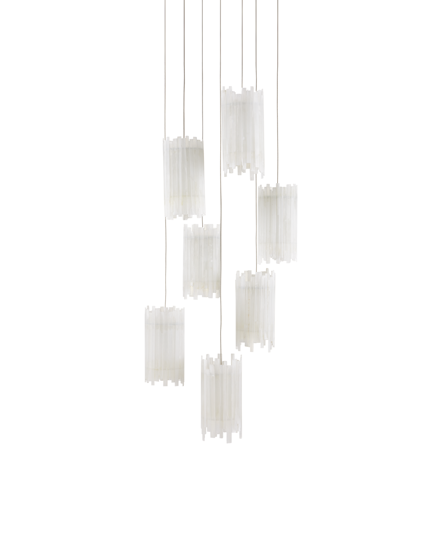 Escenia 7-Light Round Multi-Drop Pendant