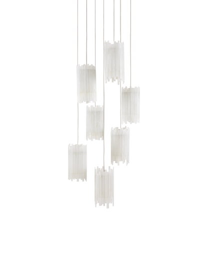 Escenia 7-Light Round Multi-Drop Pendant