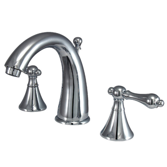Naples Widespread Bathroom Faucet in Polished Chrome