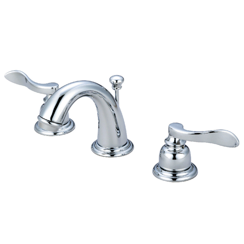 NuWave French Widespread Bathroom Faucet in Polished Chrome