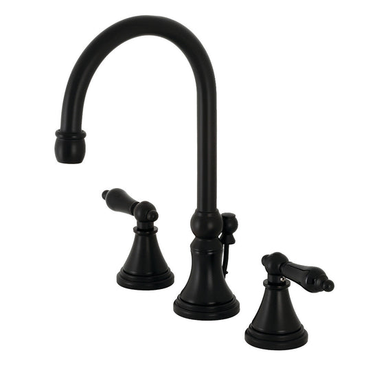 Duchess Widespread Bathroom Faucet in Matte Black