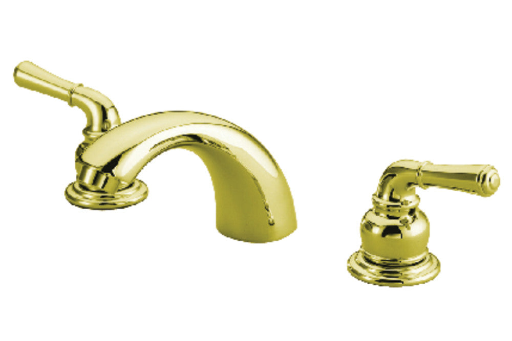 Magellan Mini-Widespread Bathroom Faucet in Polished Brass