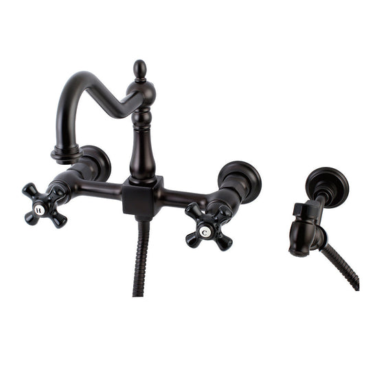 Duchess Wall Mount Kitchen Faucet in Oil Rubbed Bronze