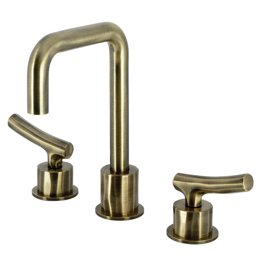 Hallerbos Widespread Bathroom Faucet in Antique Brass