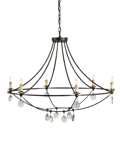 Novella Large Black Chandelier