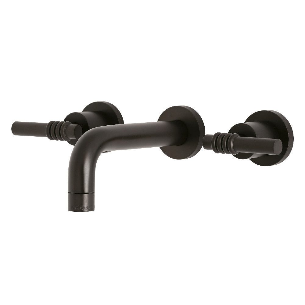 Milano Wall-Mount Bathroom Faucet in Oil Rubbed Bronze