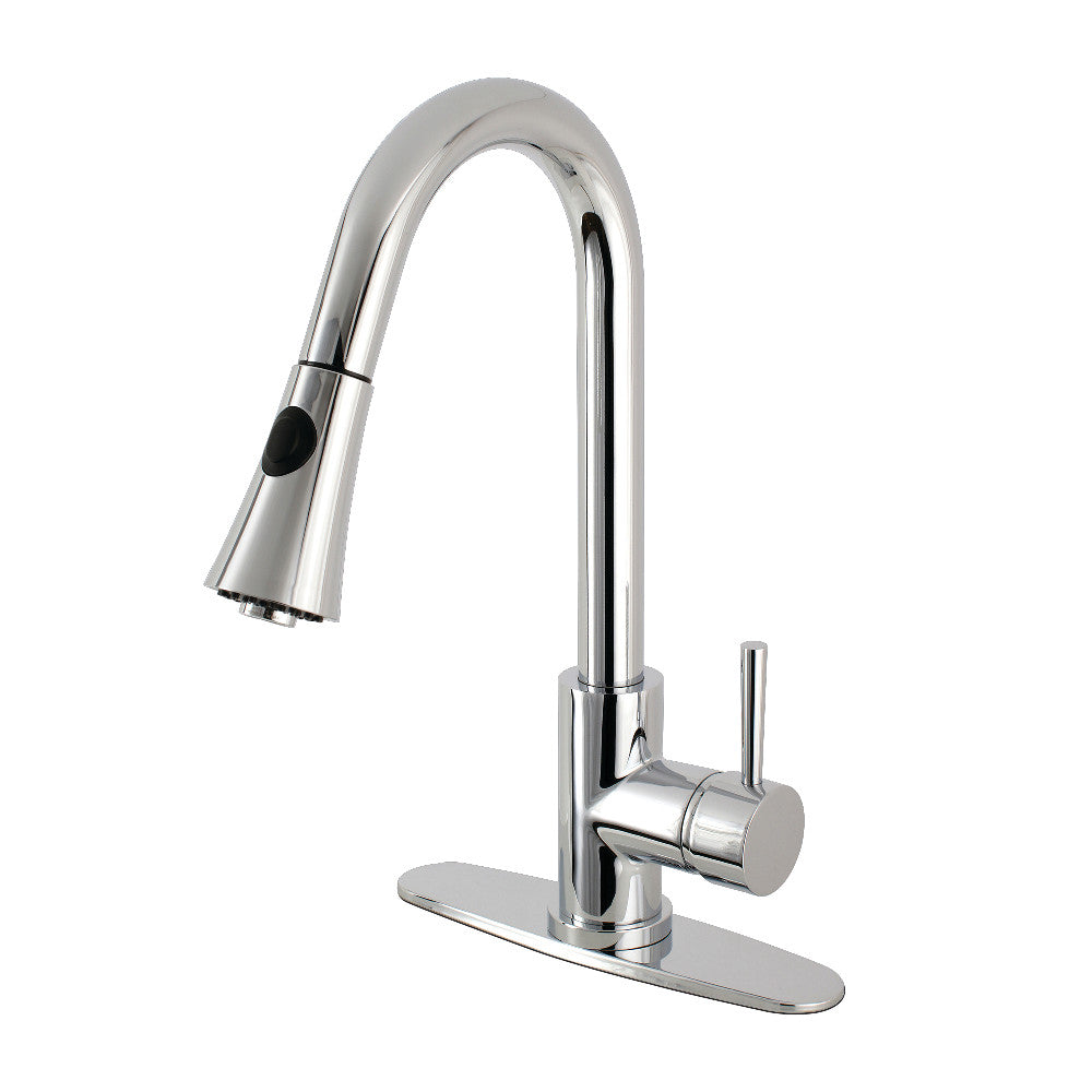 Concord Pull-Down Kitchen Faucet in Polished Chrome