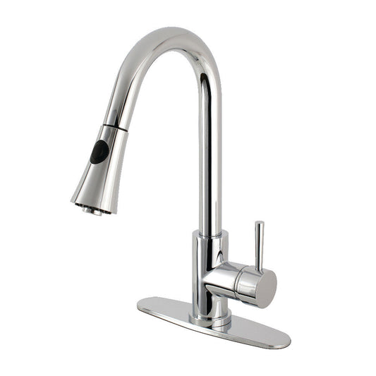 Concord Pull-Down Kitchen Faucet in Polished Chrome