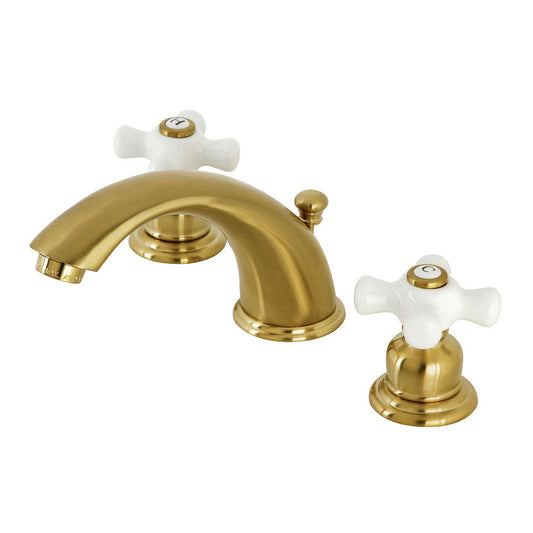 Magellan Widespread Bathroom Faucet in Brushed Brass