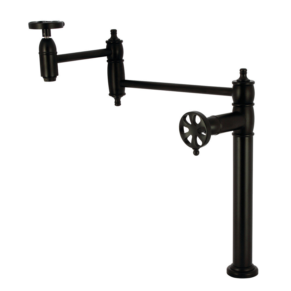 Belknap Pot Filler Faucet in Matte Black