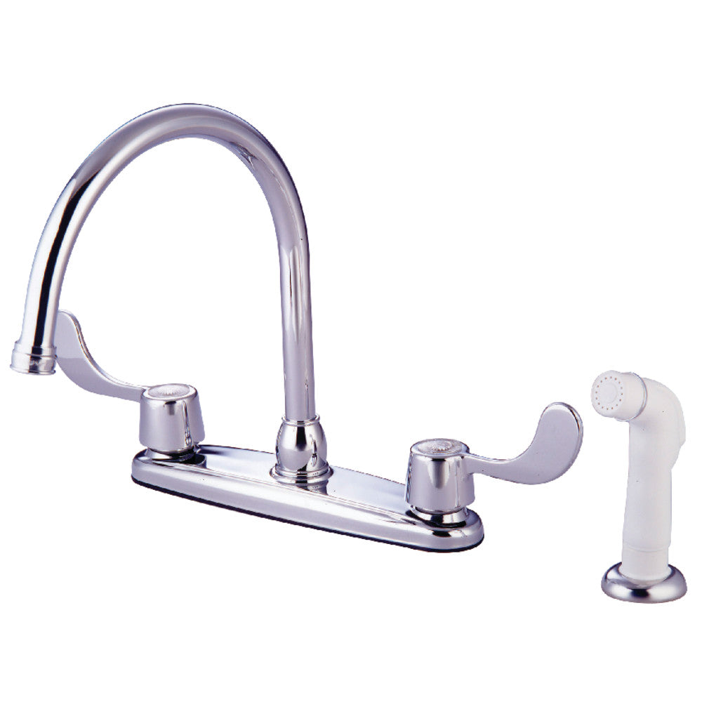 Vista Centerset Kitchen Faucet in Polished Chrome