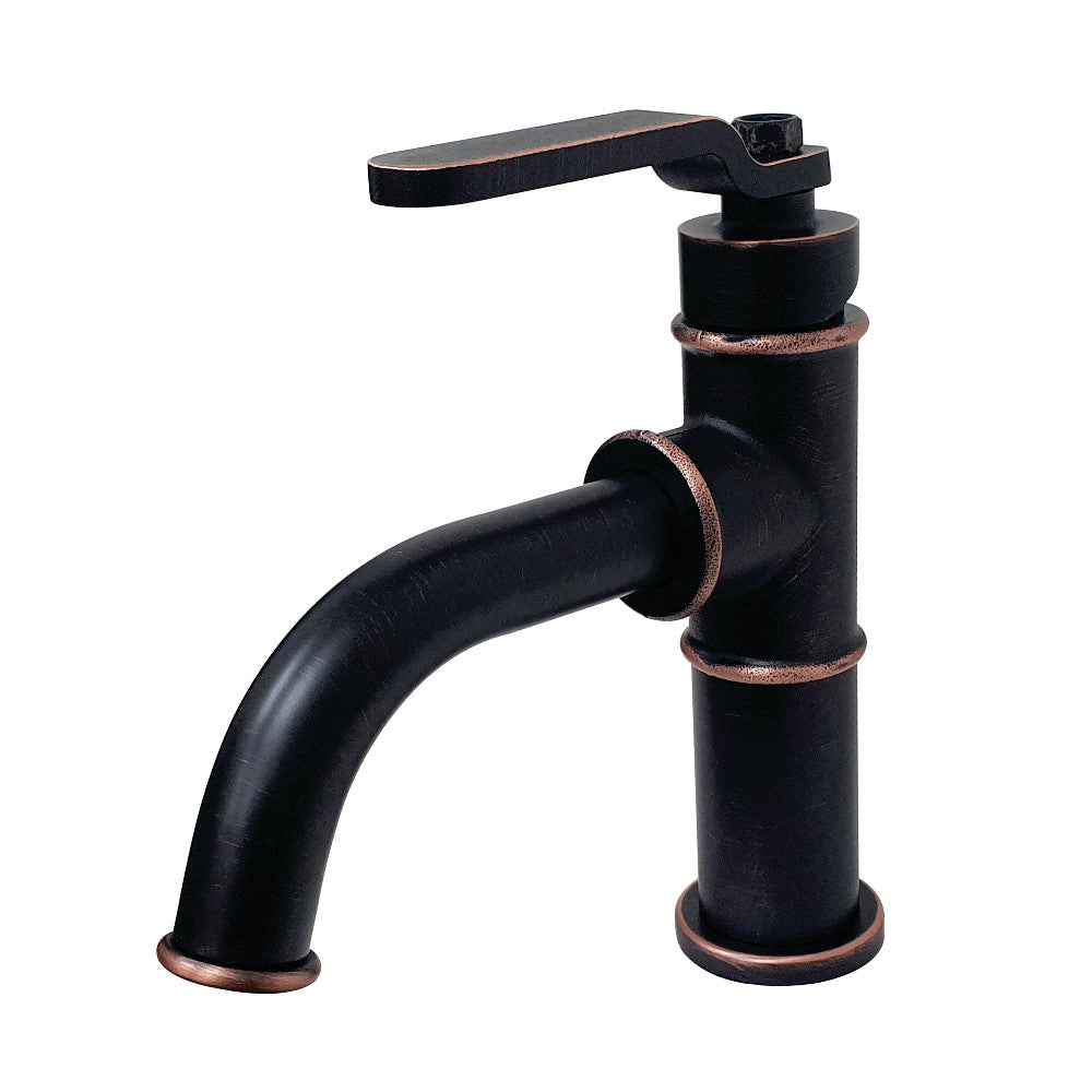 Whitaker Single-Hole Bathroom Faucet in Naples Bronze