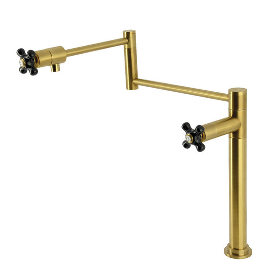 Duchess Pot Filler Faucet in Brushed Brass