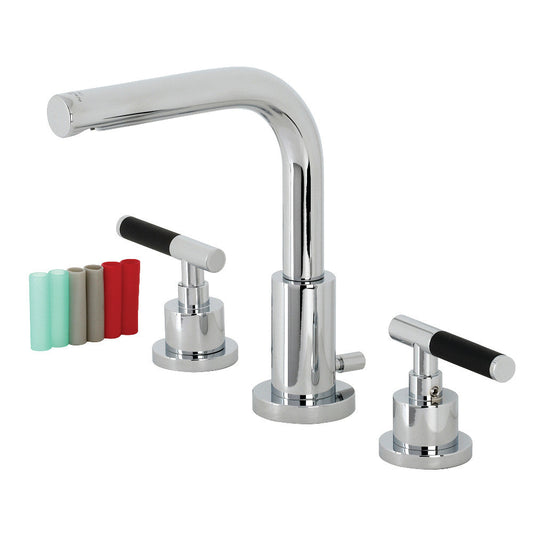 Kaiser Widespread Bathroom Faucet in Polished Chrome