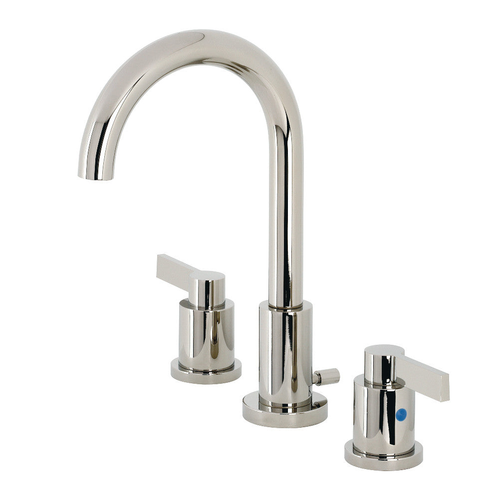 NuvoFusion Widespread Bathroom Faucet in Polished Nickel