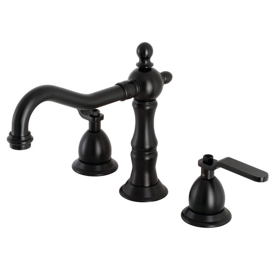 Whitaker Widespread Bathroom Faucet in Matte Black