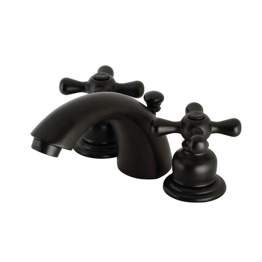 Victorian Mini-Widespread Bathroom Faucet in Matte Black