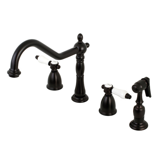 Bel-Air Widespread Kitchen Faucet in Oil Rubbed Bronze