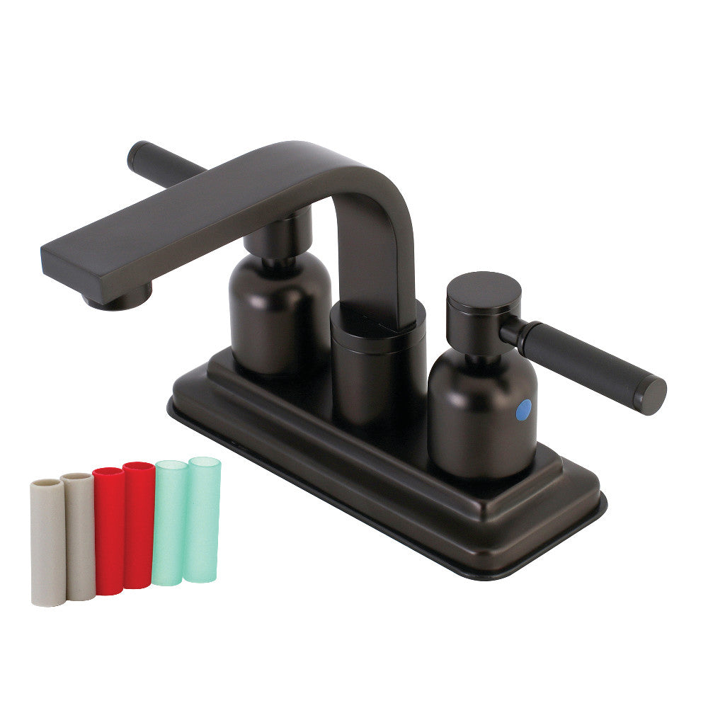Kaiser 4 Inch Centerset Bathroom Faucet in Oil Rubbed Bronze
