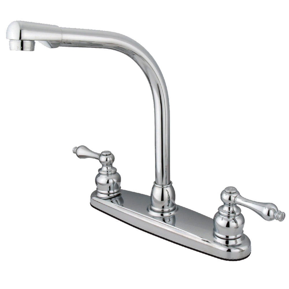 Victorian Centerset Kitchen Faucet in Polished Chrome