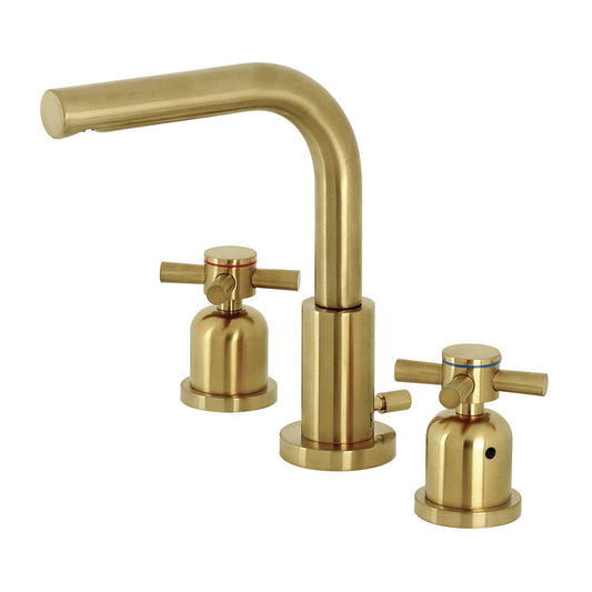 Concord Widespread Bathroom Faucet in Brushed Brass