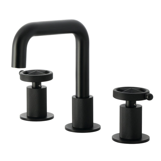 Levante Widespread Bathroom Faucet in Matte Black