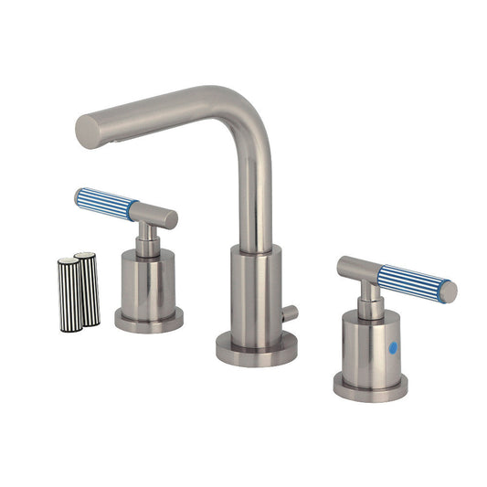 Verona Widespread Bathroom Faucet in Brushed Nickel
