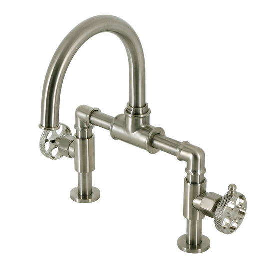 Webb Bridge Bathroom Faucet in Brushed Nickel