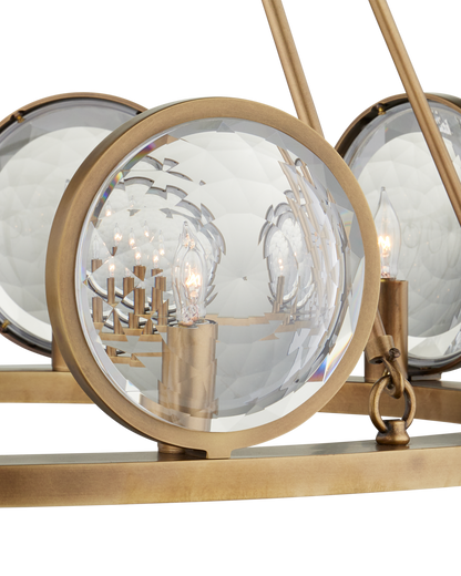 MarjieScope Brass Chandelier