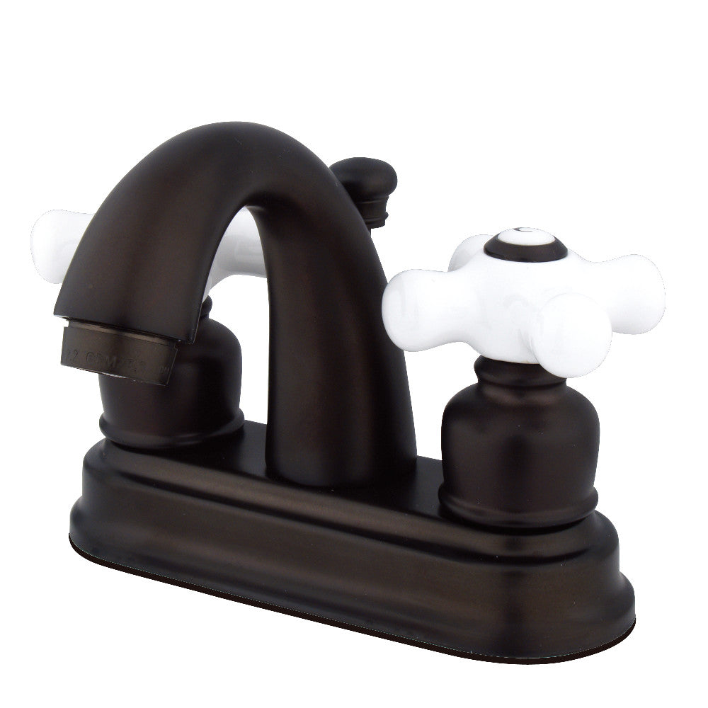 Restoration 4 Inch Centerset Bathroom Faucet in Oil Rubbed Bronze