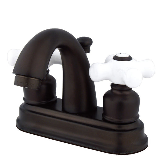 Restoration 4 Inch Centerset Bathroom Faucet in Oil Rubbed Bronze