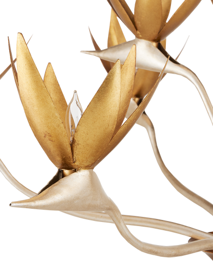 Paradiso Gold & Silver Chandelier