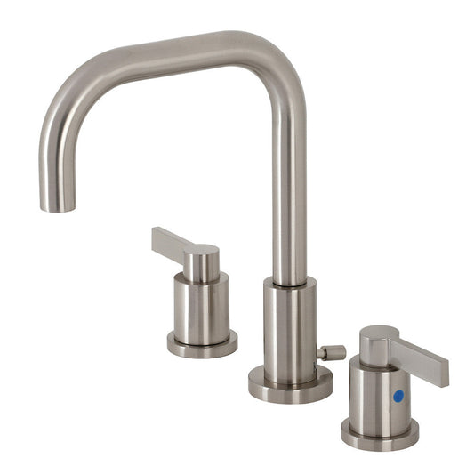 NuvoFusion Widespread Bathroom Faucet in Brushed Nickel