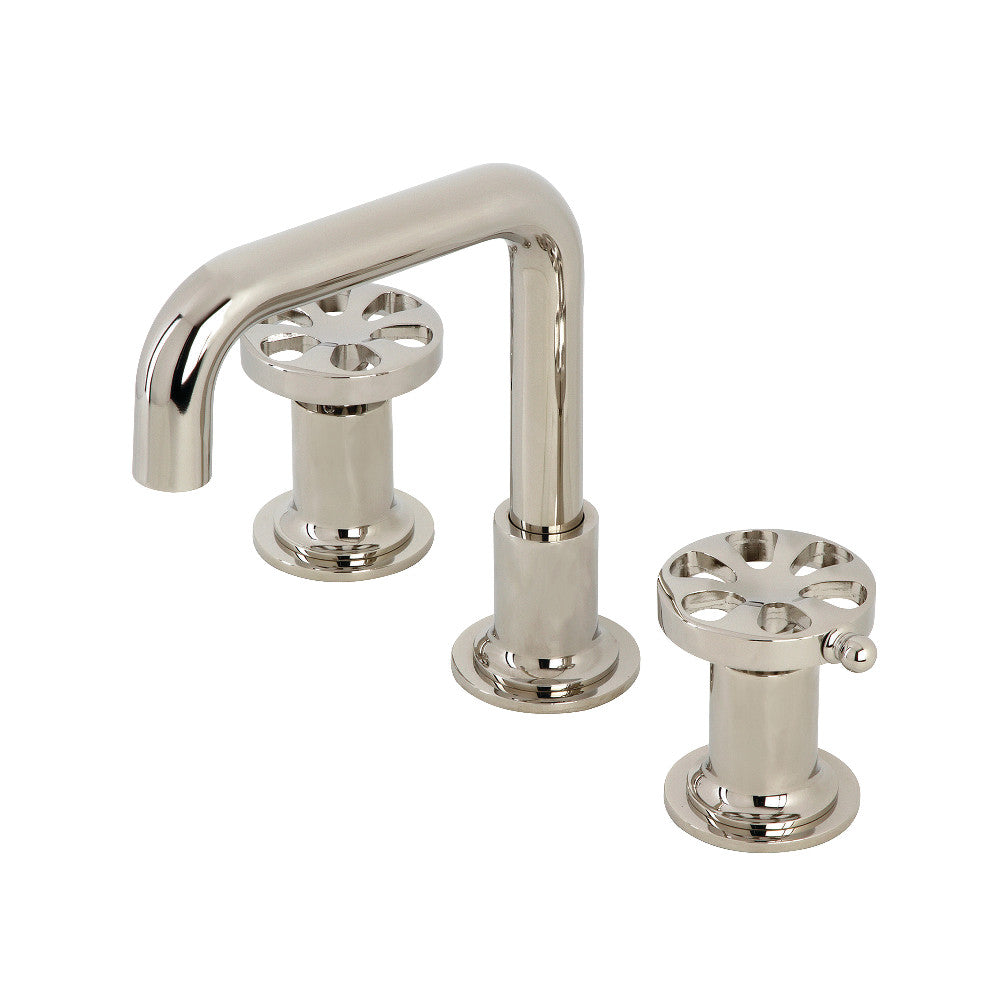 Belknap Widespread Bathroom Faucet in Polished Nickel