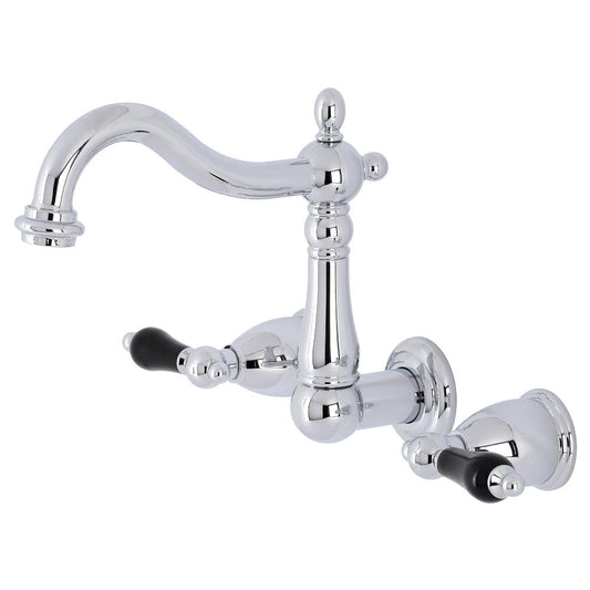 Duchess Wall-Mount Bathroom Faucet in Polished Chrome