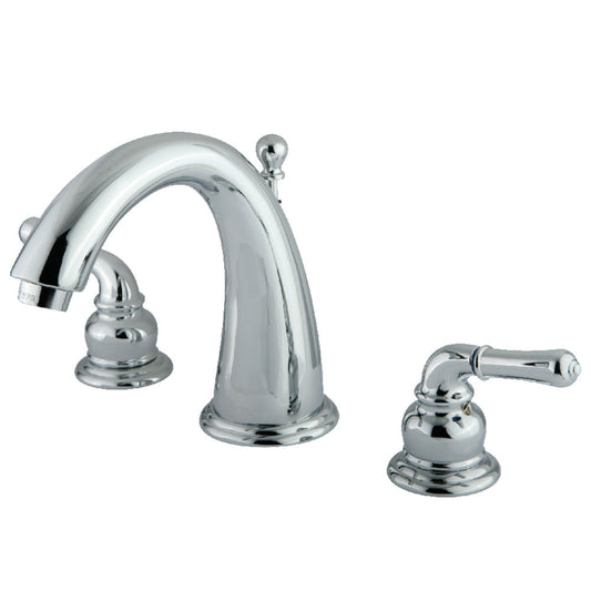 Naples Widespread Bathroom Faucet in Polished Chrome