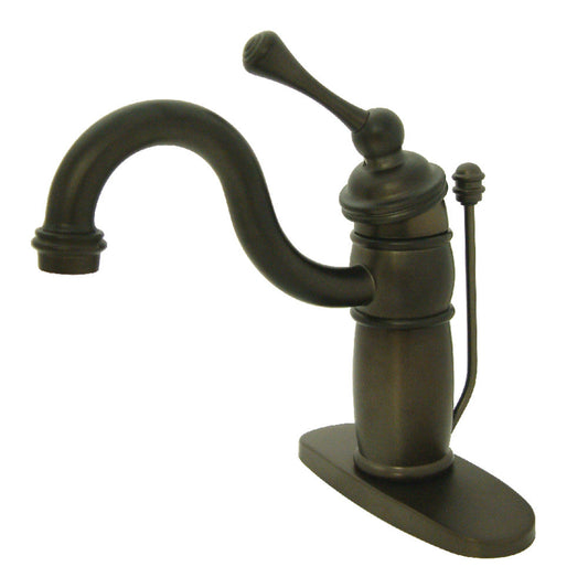 Victorian Single-Hole Bathroom Faucet in Oil Rubbed Bronze