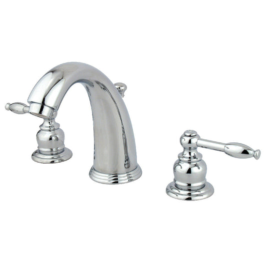 Knight Widespread Bathroom Faucet in Polished Chrome