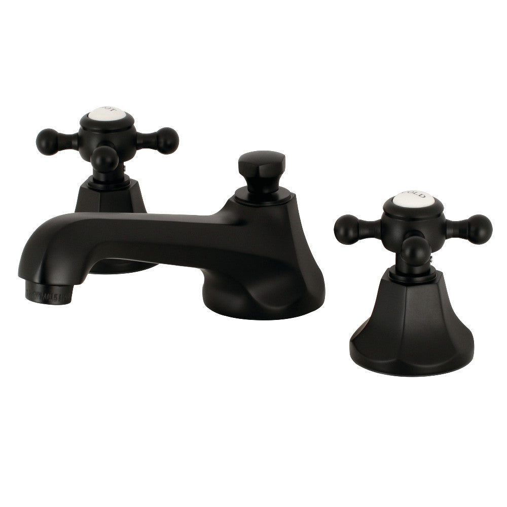 Metropolitan Widespread Bathroom Faucet in Matte Black
