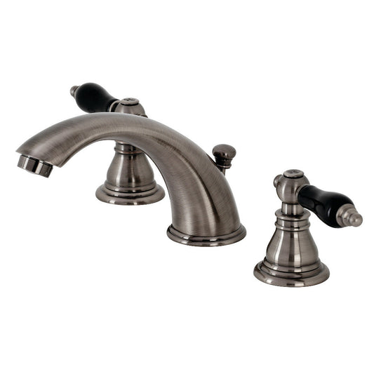 Duchess Widespread Bathroom Faucet in Black Stainless