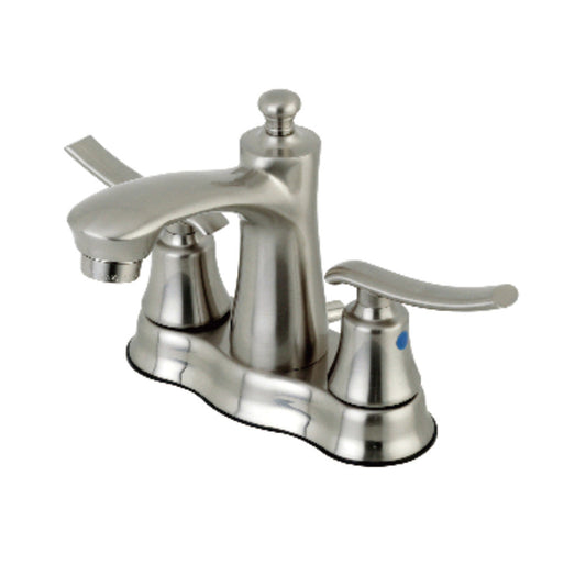 Jamestown 4 Inch Centerset Bathroom Faucet in Brushed Nickel