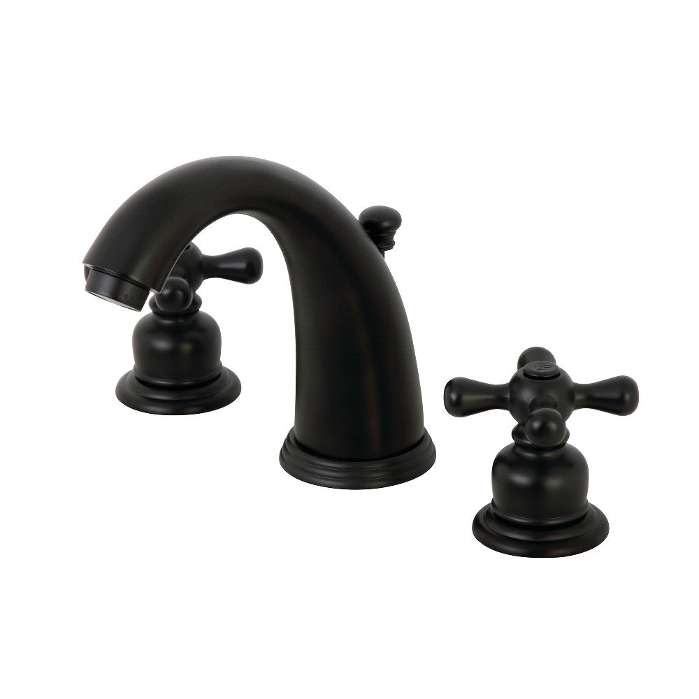 Victorian Widespread Bathroom Faucet in Matte Black