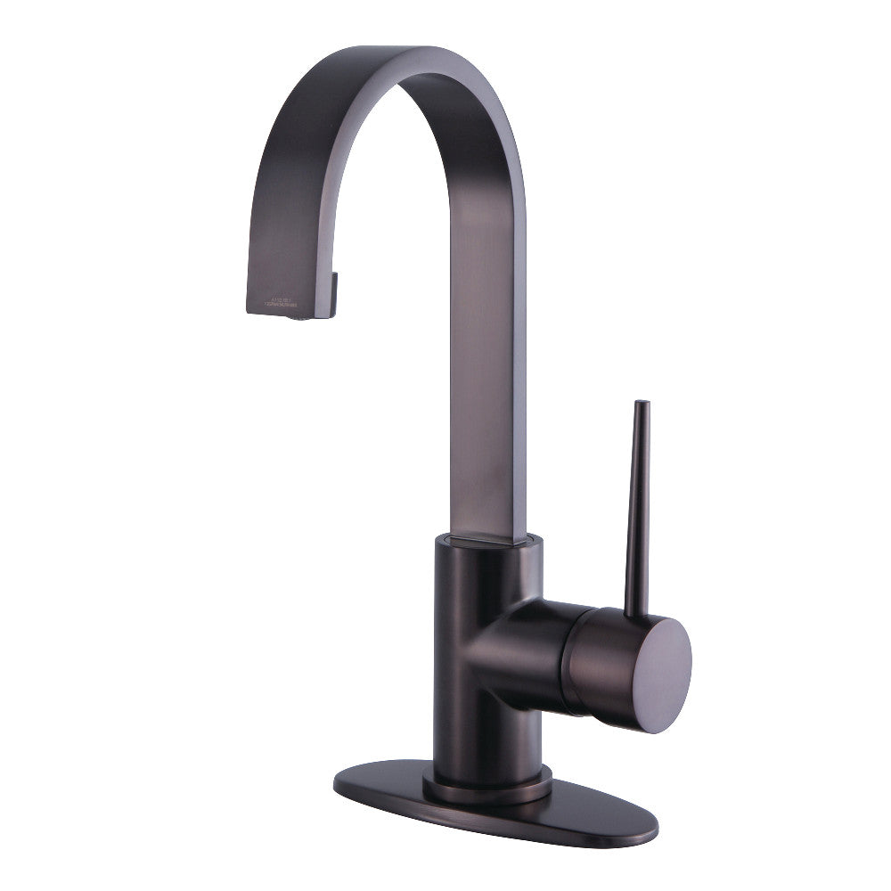 New York Single-Hole Bathroom Faucet in Oil Rubbed Bronze
