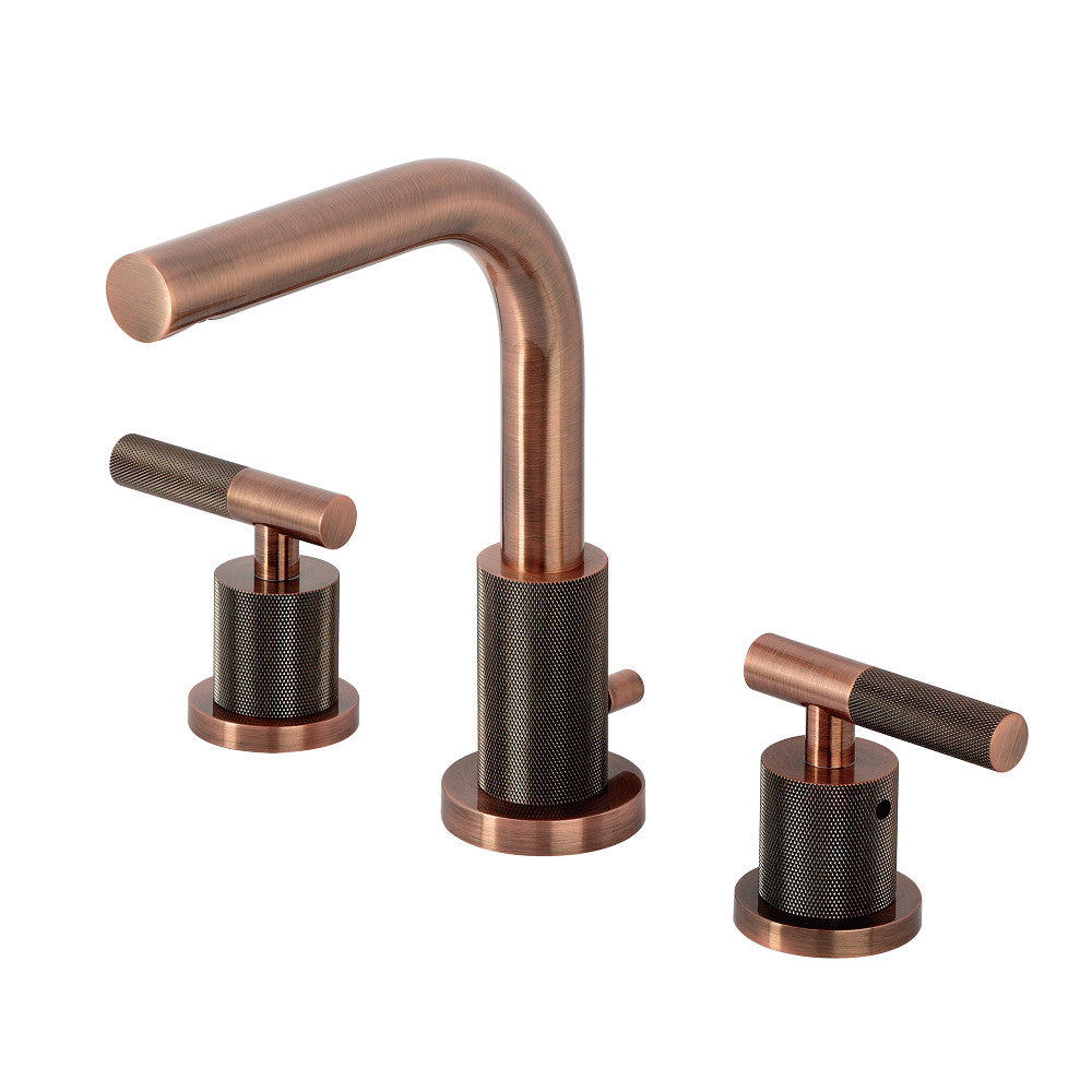 Convergent Widespread Bathroom Faucet in Antique Copper