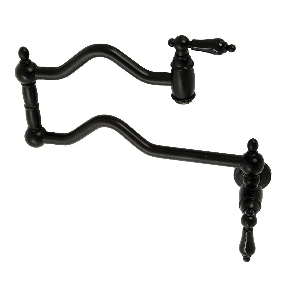 Duchess Pot Filler Faucet in Matte Black