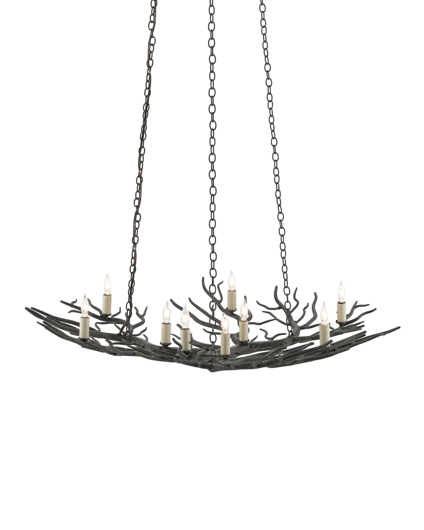Rainforest Small Bronze Chandelier