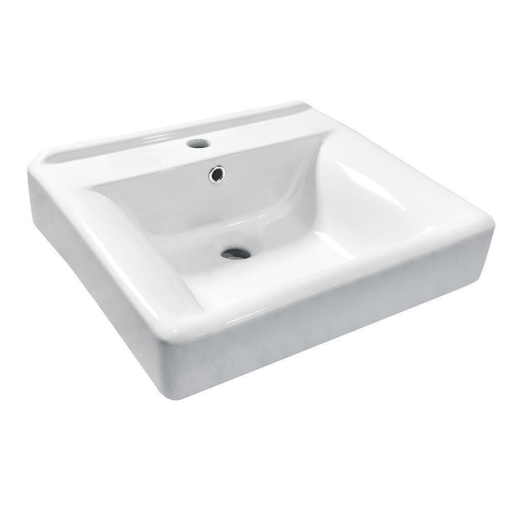 Concord 20 Inch Console Sink in White