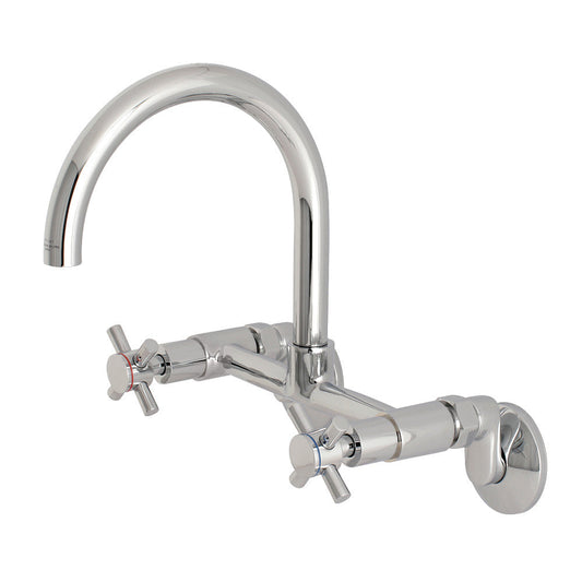 Concord Wall Mount Kitchen Faucet in Polished Chrome